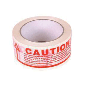 Caution Printed Tape
