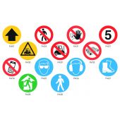 Graphic Floor Markers