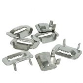 Stainless Steel Buckles 12mm (knockdown) 100/Box
