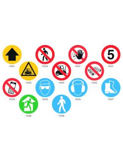 Graphic Floor Markers