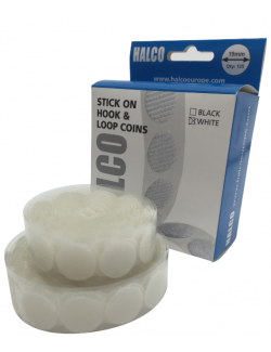 Hook And Loop Coins Set 19mm 125 Coins On A Roll