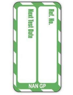 Nanotag Inserts - Next Test Date