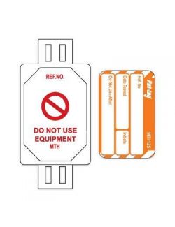 Pat Testing Tags 20 x Holders And 20 x Inserts