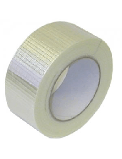 Reinforced Crossweave Tape 50mm X 50m 24/Pack