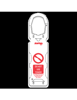 Towertag® Holder, 10 x holders, 1 x Marker Pen