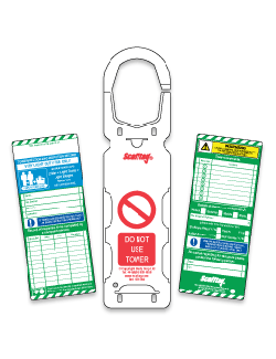 Towertag 10 x Holders, 20 x Inserts, 1 x Marker Pen