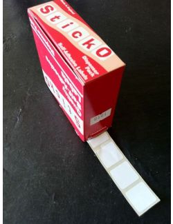 18mm x 18mm White Label